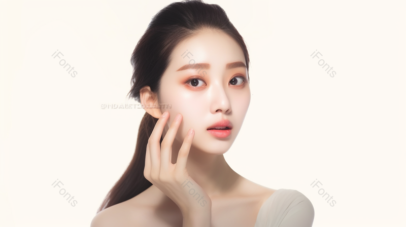 年轻女性美女护肤美容,高清,摄影图,摄影图片,图片大全,摄影图免费下载